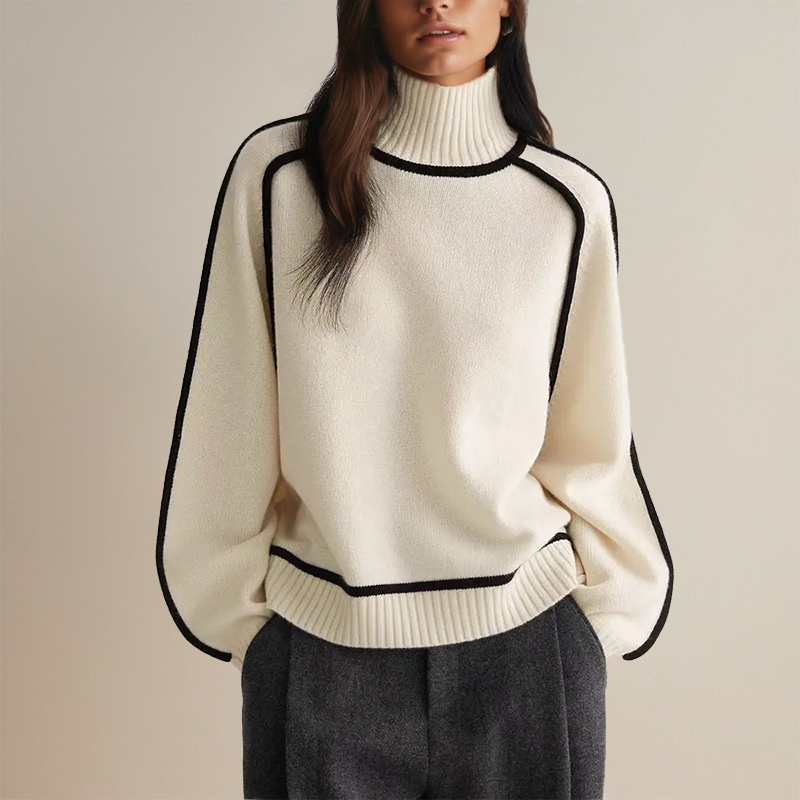 Sylvia™ - Couture Turtleneck Jumper