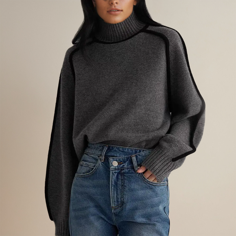 Sylvia™ - Couture Turtleneck Jumper