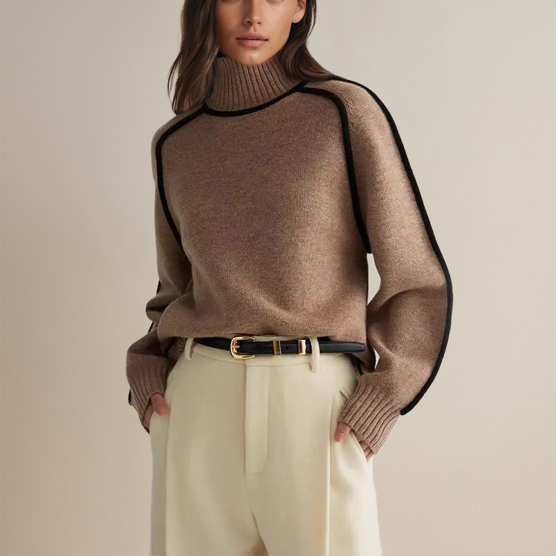 Sylvia™ - Couture Turtleneck Jumper