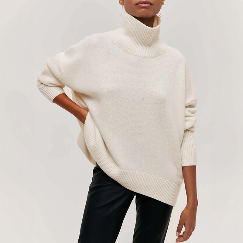 Sylvia™ - Knitted turtleneck Jumper