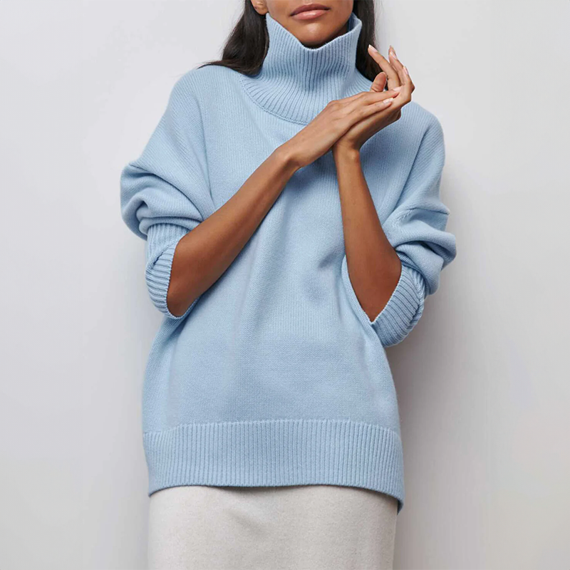 Sylvia™ - Knitted turtleneck Jumper