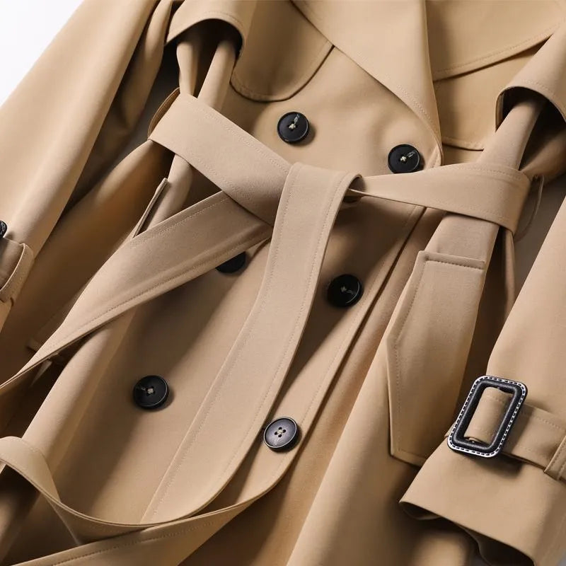 Sylvia™ - Belted Trench Coat