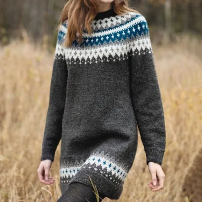 Sylvia™ | Vintage Icelandic Jumper