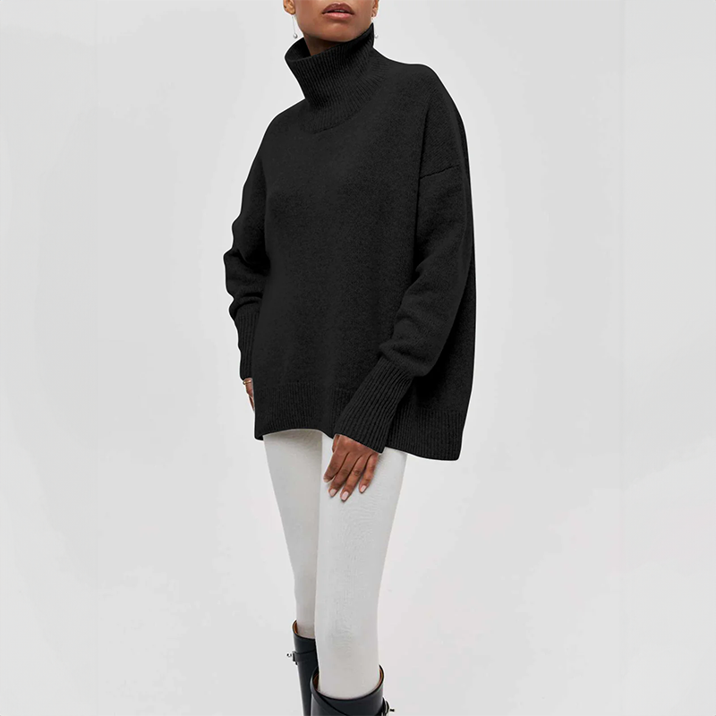 Sylvia™ - Knitted turtleneck Jumper