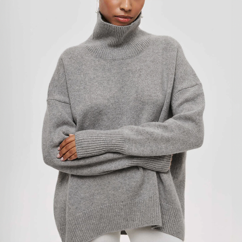 Sylvia™ - Knitted turtleneck Jumper