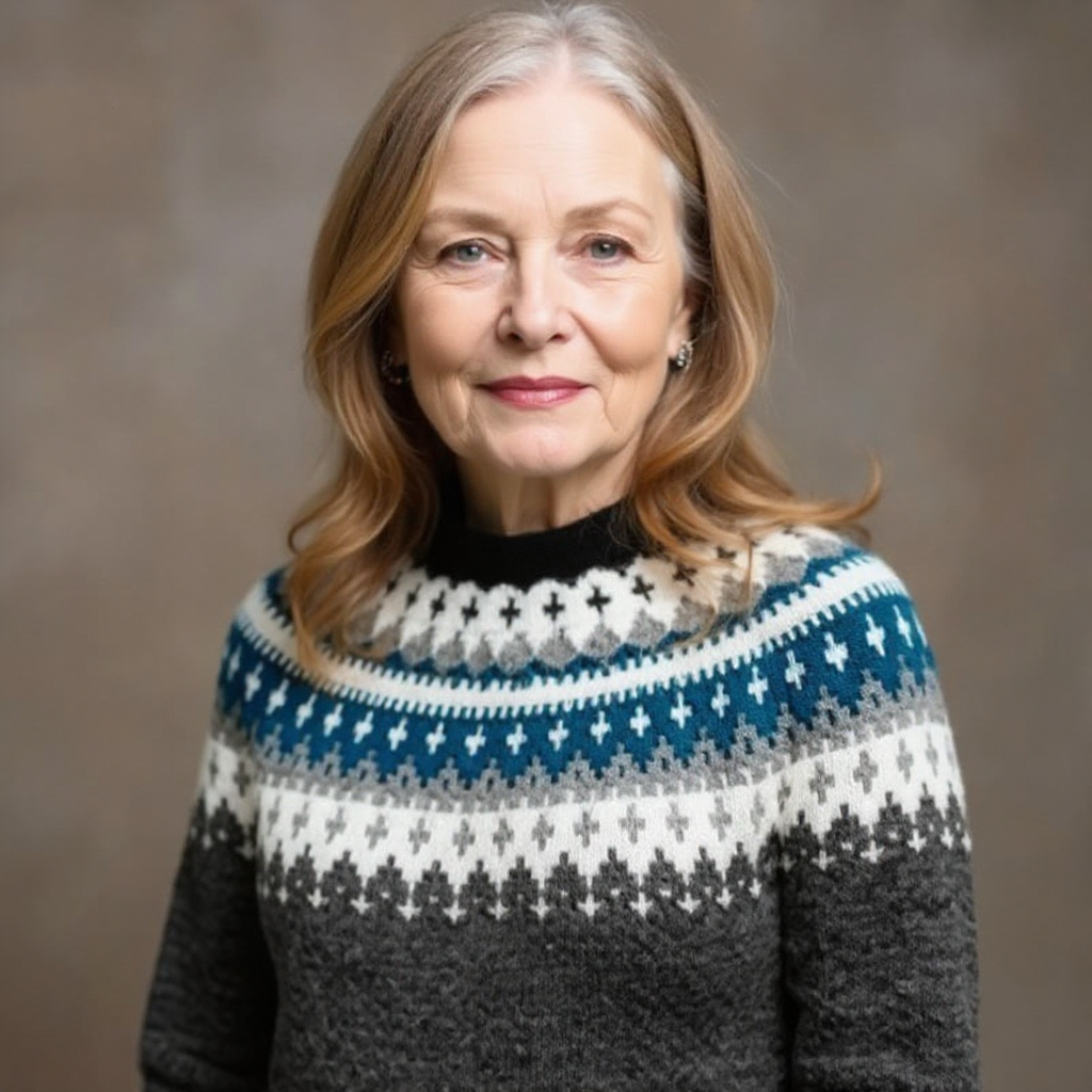 Sylvia™ | Vintage Icelandic Jumper