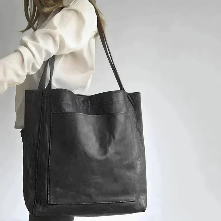 Sylvia™ | Classic Leather Tote