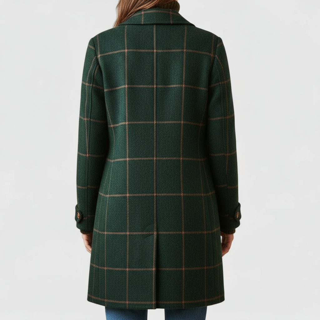 Sylvia™ – Classic Check Coat