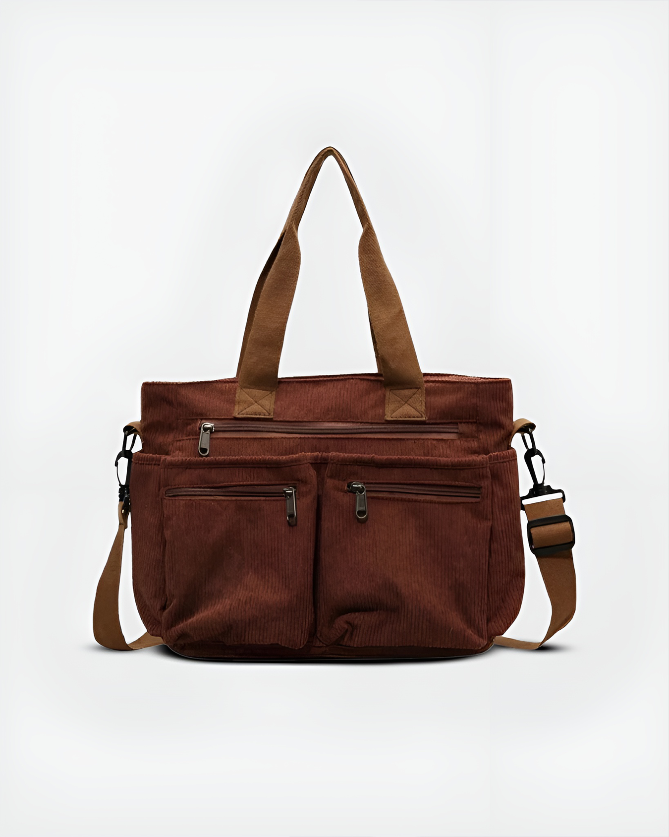 Sylvia™ – Corduroy Utility Tote Bag