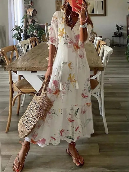 Sylvia™ – Bohemian Maxi Dress