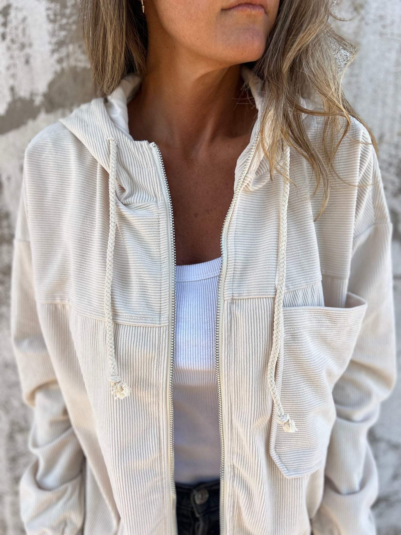 Sylvia™ - Casual jacket with hood and zip