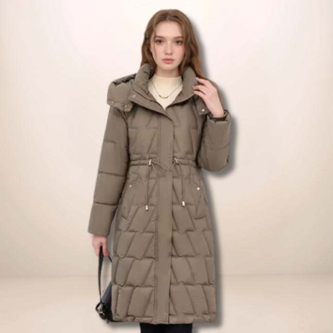 Sylvia™ - Long Quilted Jacket
