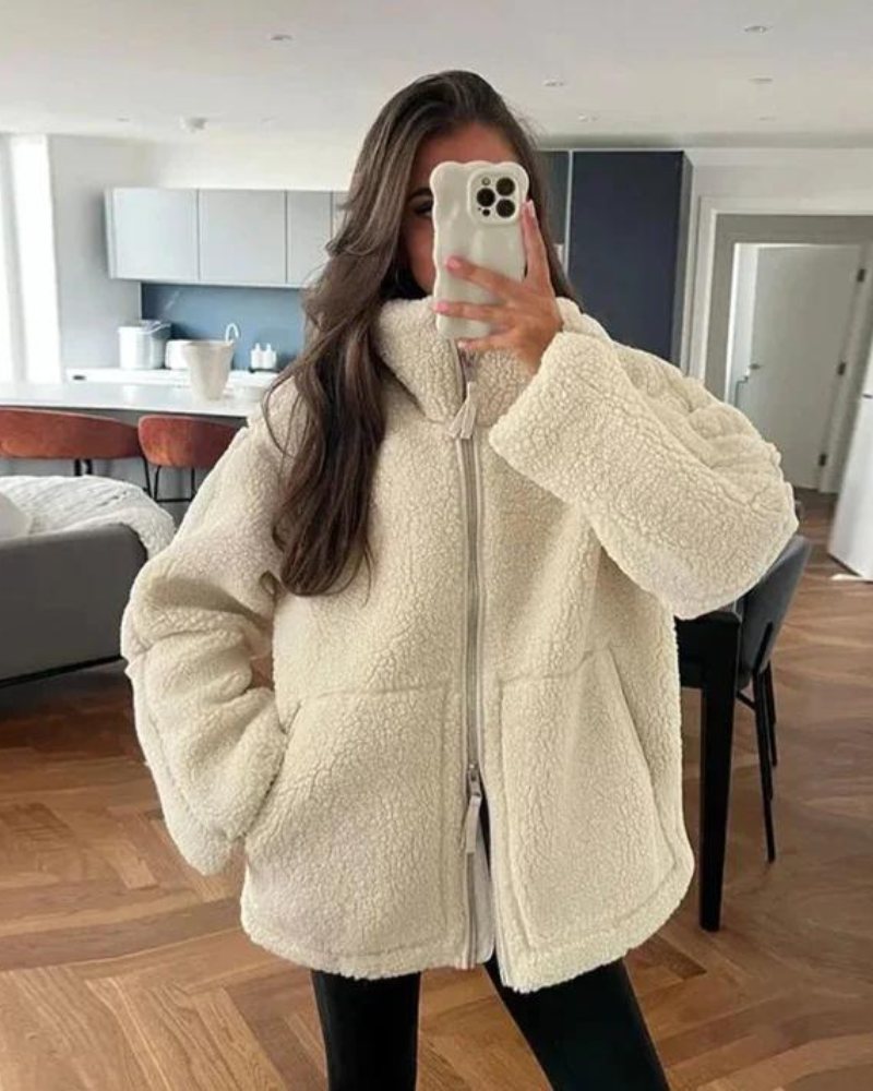 Sylvia™ | Comfy Teddy Winter Jacket