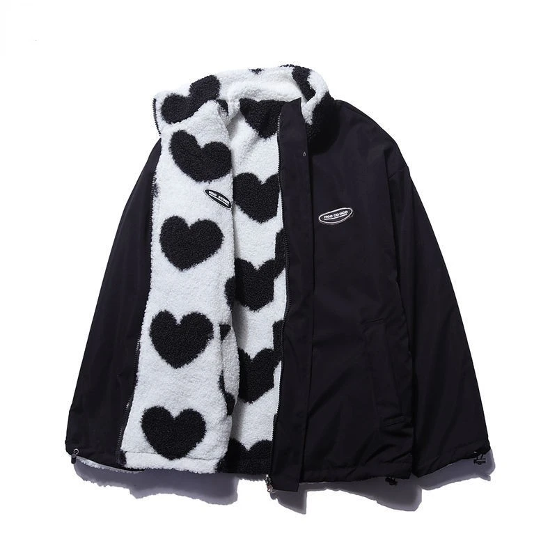 Sylvia™ - Double-sided Heart Jacket for Women