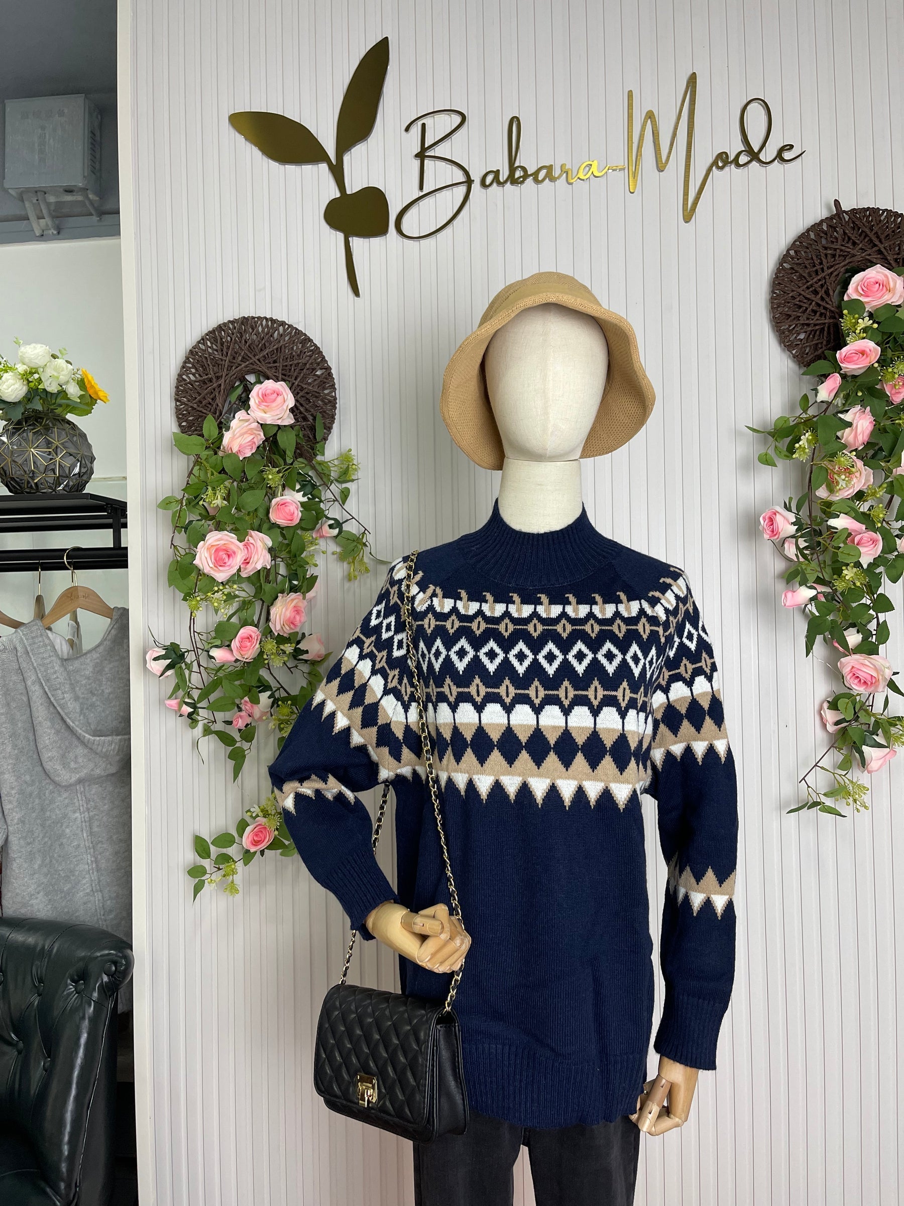 Sylvia™ | Geometric Sweater