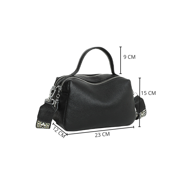Sylvia™ | Leather Shoulder Bag