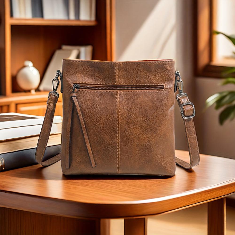 Sylvia™ | Retro Square Crossbody Bag