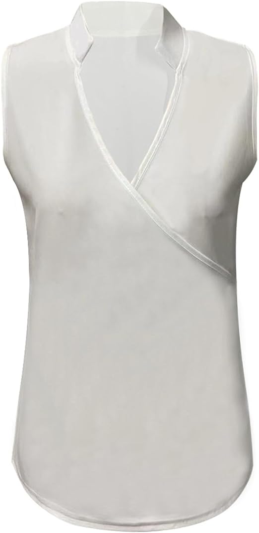 Sylvia™ | Classic Sleeveless Solid Blouse