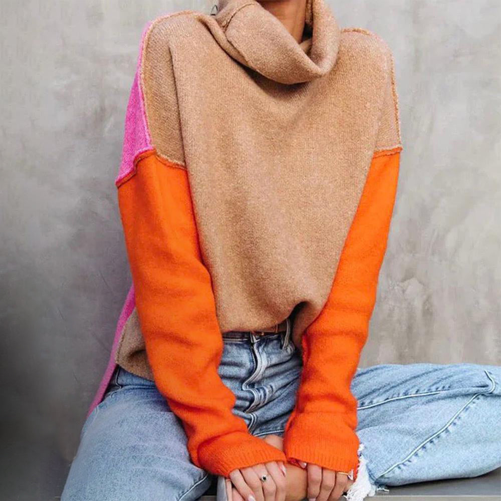 Sylvia™  – Relaxed Turtleneck Jumper