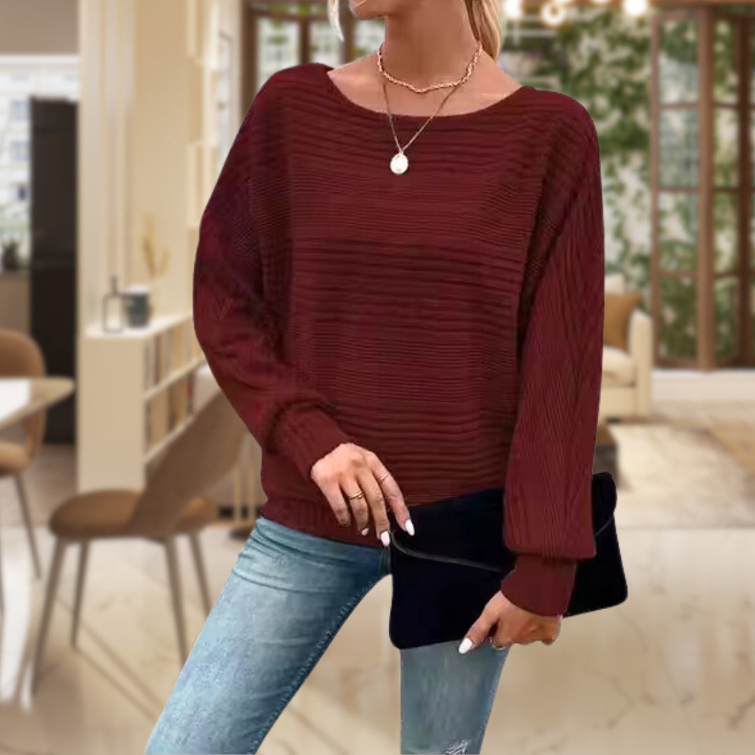 Sylvia™ - Textured Jumper