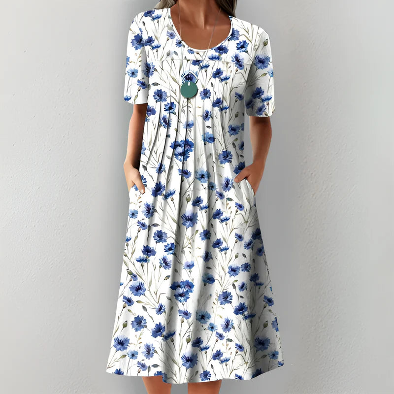 Sylvia™ Floral Midi Dress