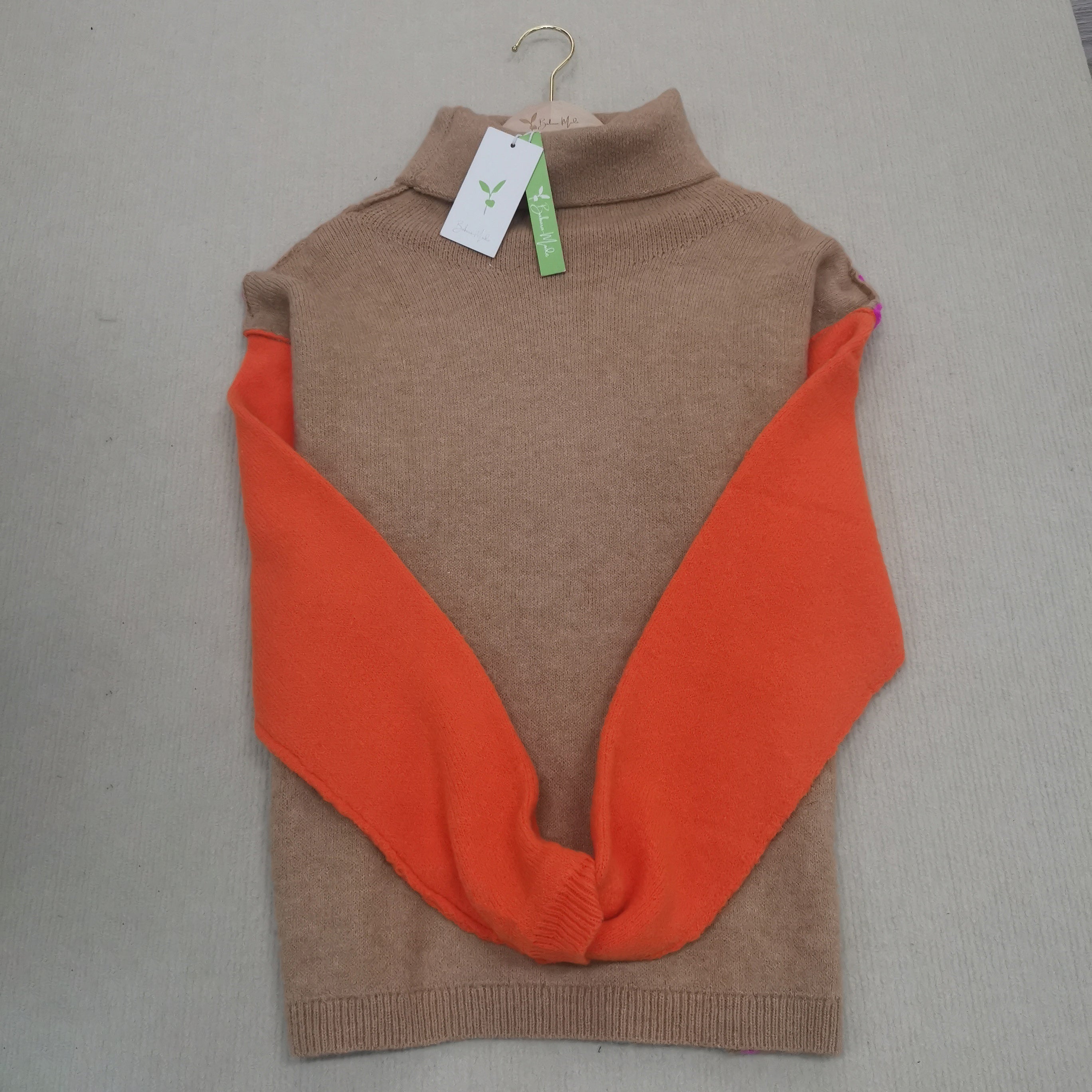 Sylvia™  – Relaxed Turtleneck Jumper