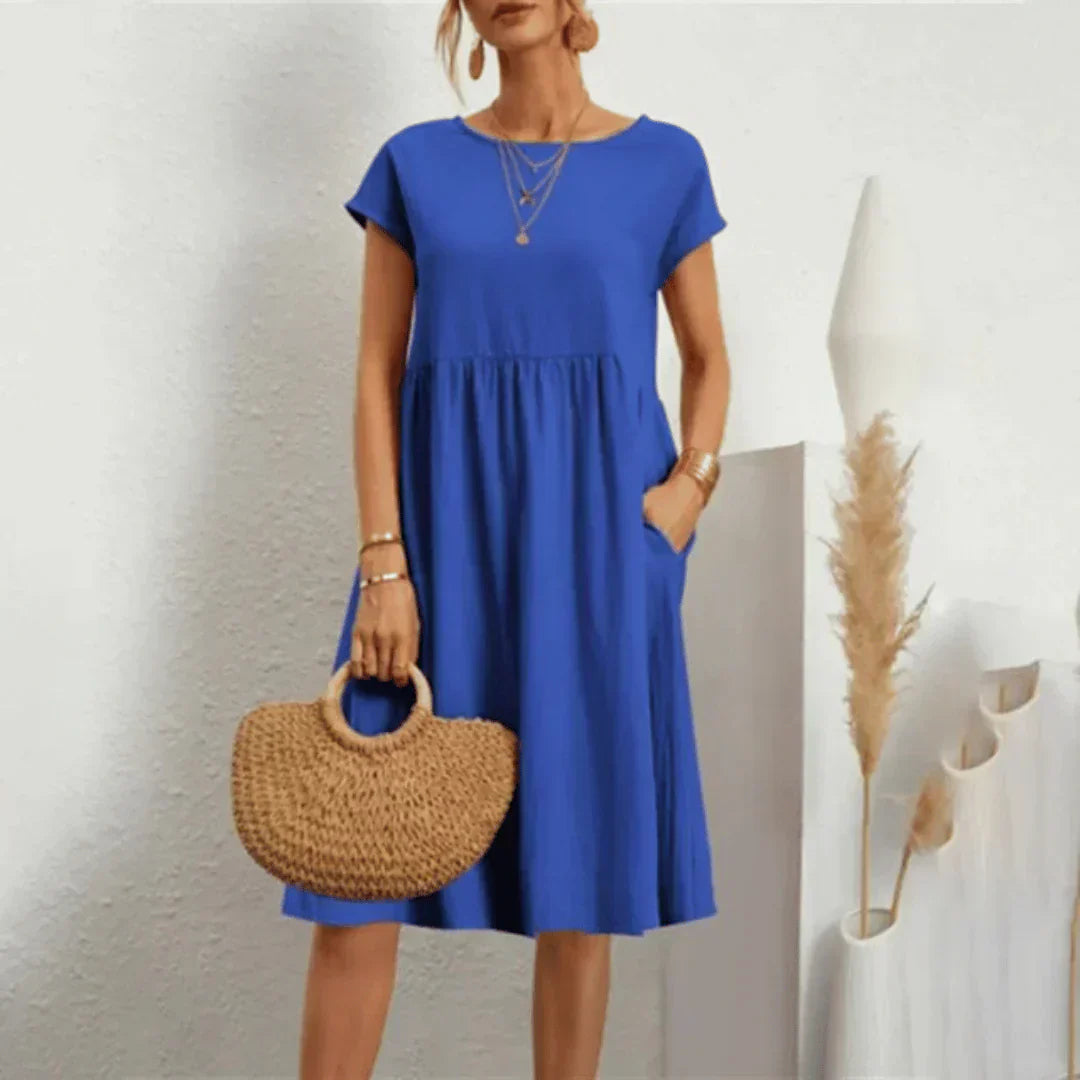 Sylvia™ – Elegant Midi Dress