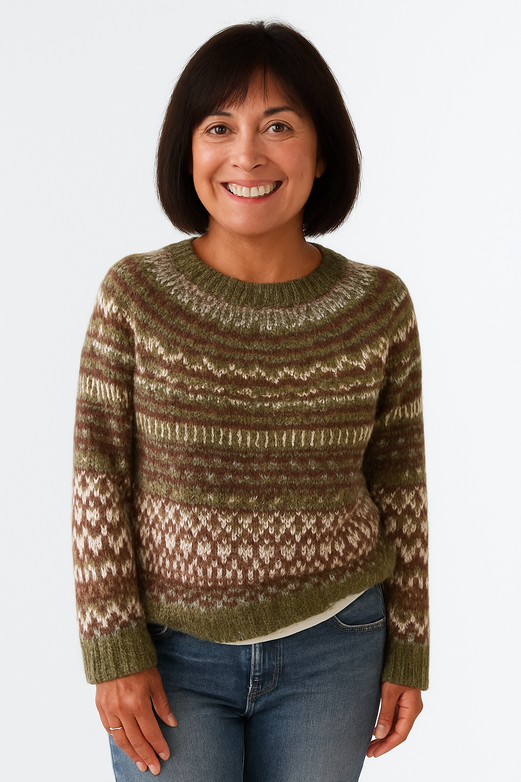 Sylvia™ | Rustic Icelandic Heritage Sweater