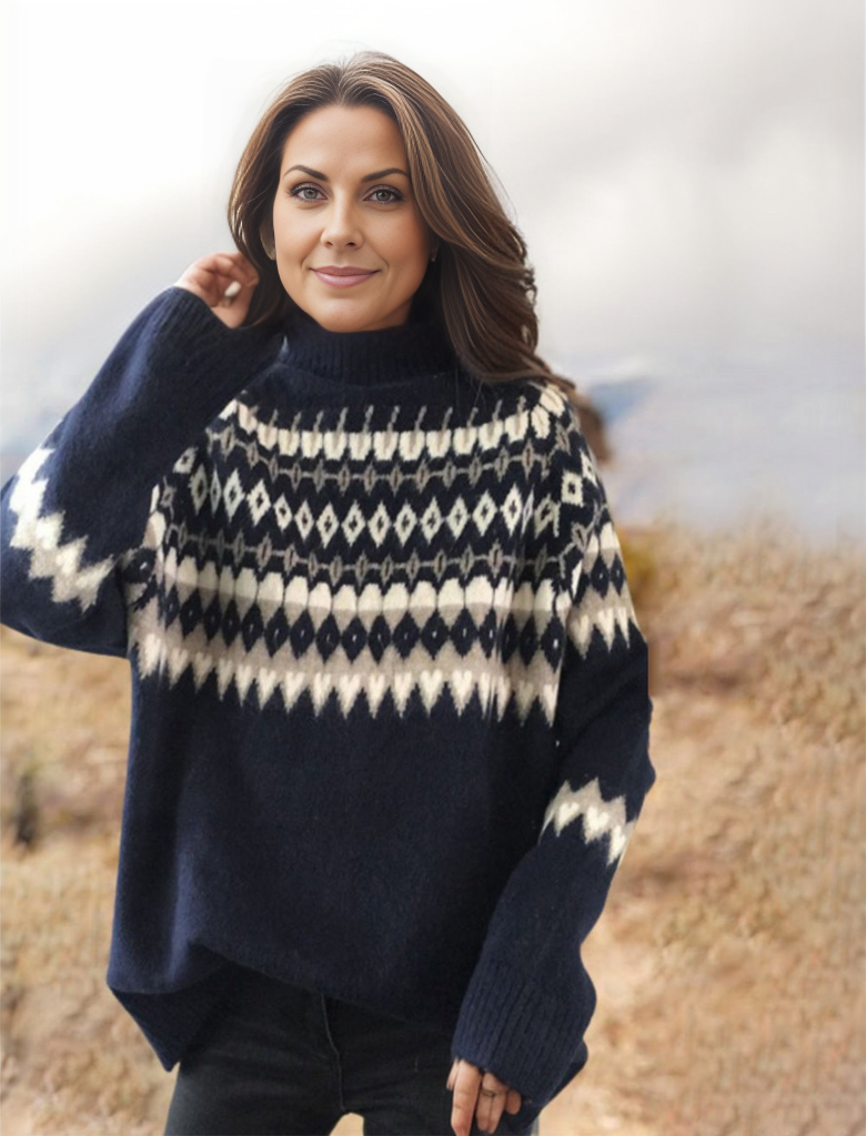 Geometric Sweater