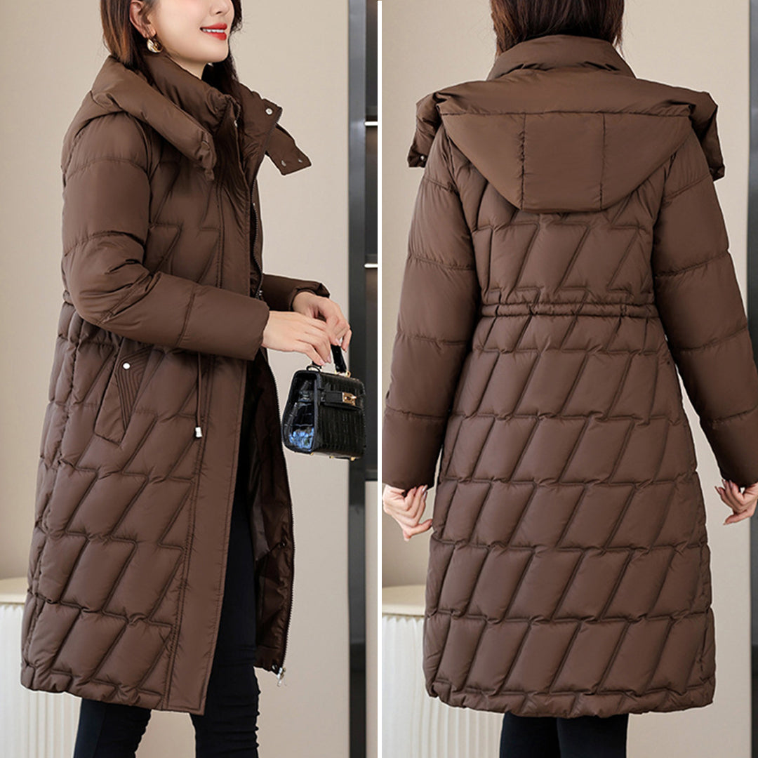Sylvia™ - Long Quilted Jacket