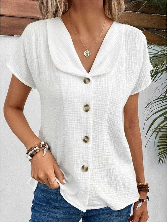 Sylvia™ | Chic Warm-Weather Blouse