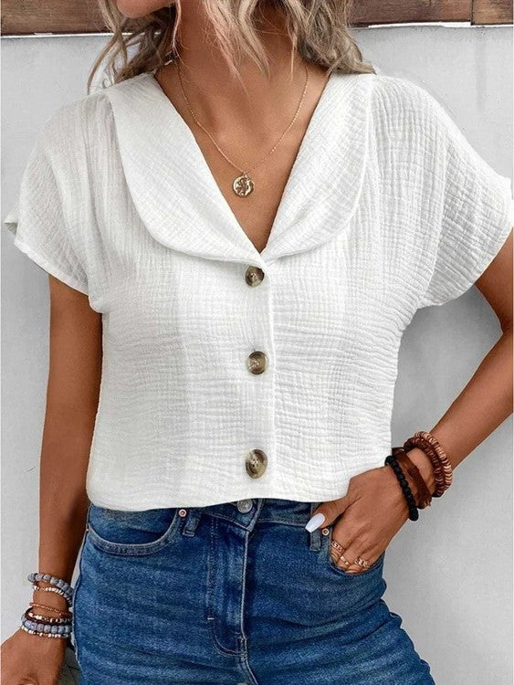 Sylvia™ | Chic Warm-Weather Blouse