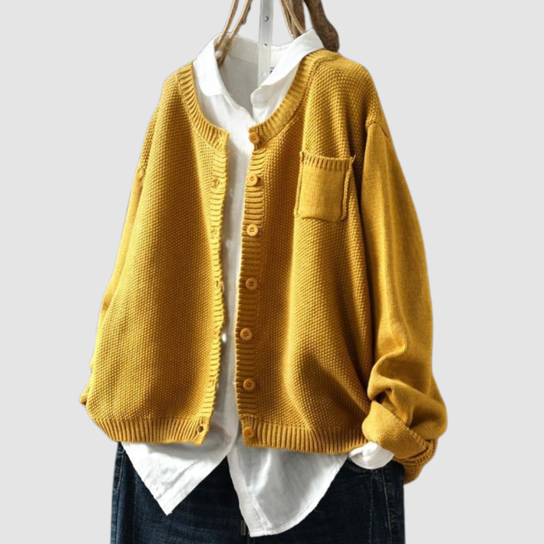 Sylvia™ - Cozy Knit Cardigan
