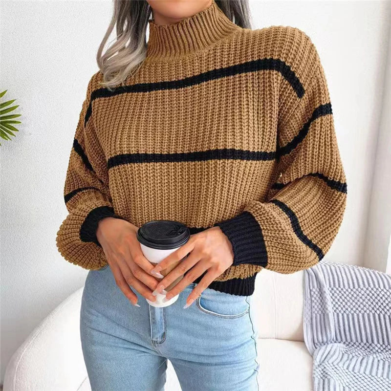 Sylvia™  - Couture Turtleneck Jumper