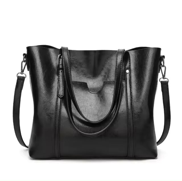 Sylvia™ | Sleek Leather Shoulder Bag
