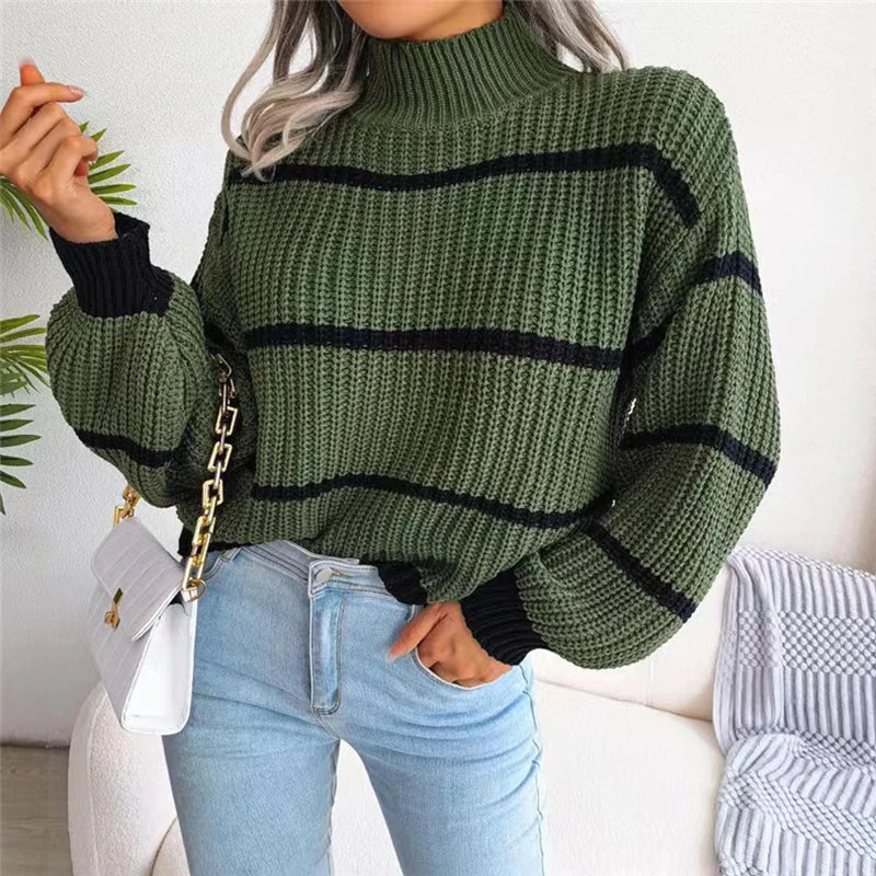 Sylvia™  - Couture Turtleneck Jumper