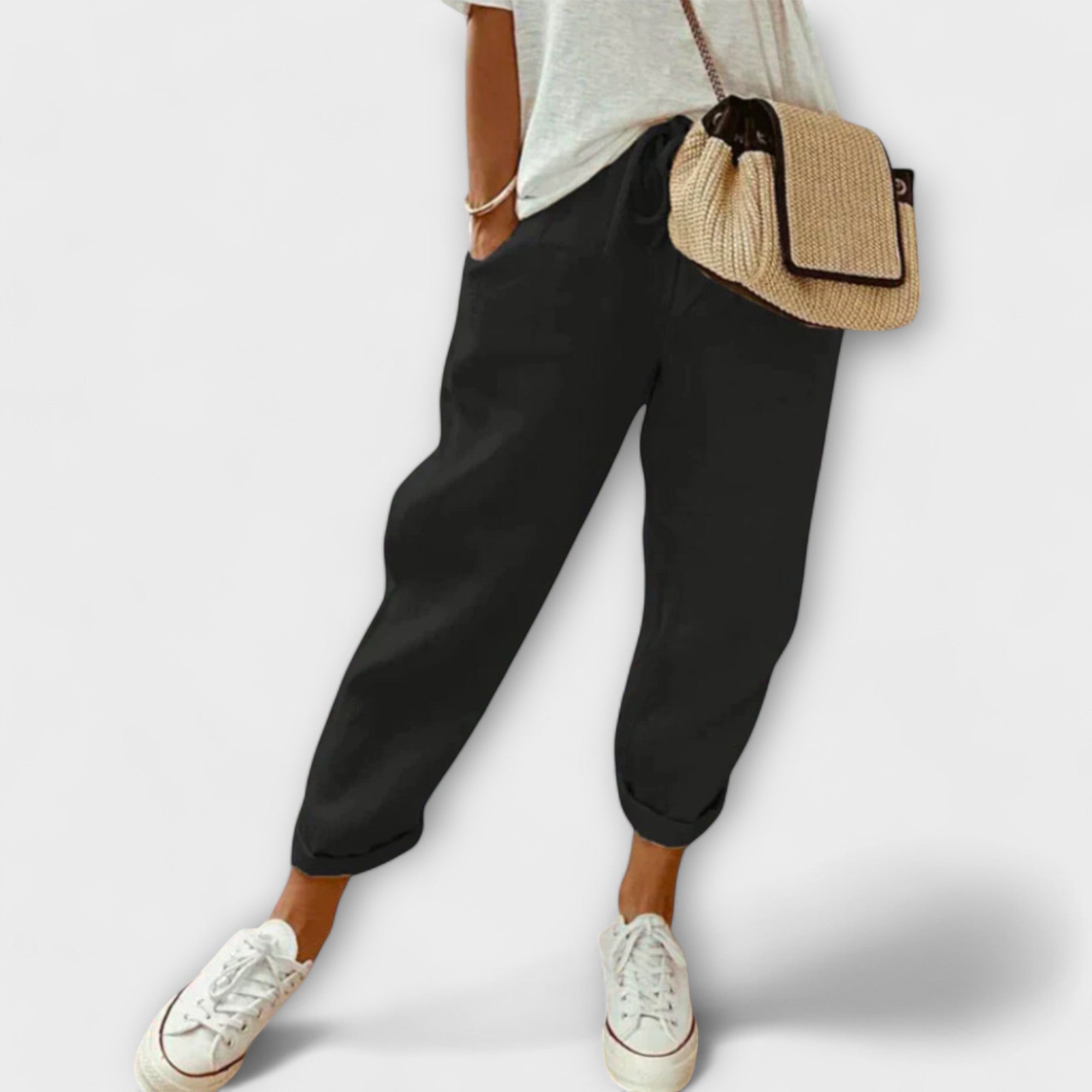 Sylvia™ - Fashionable and Casual Linen Trousers