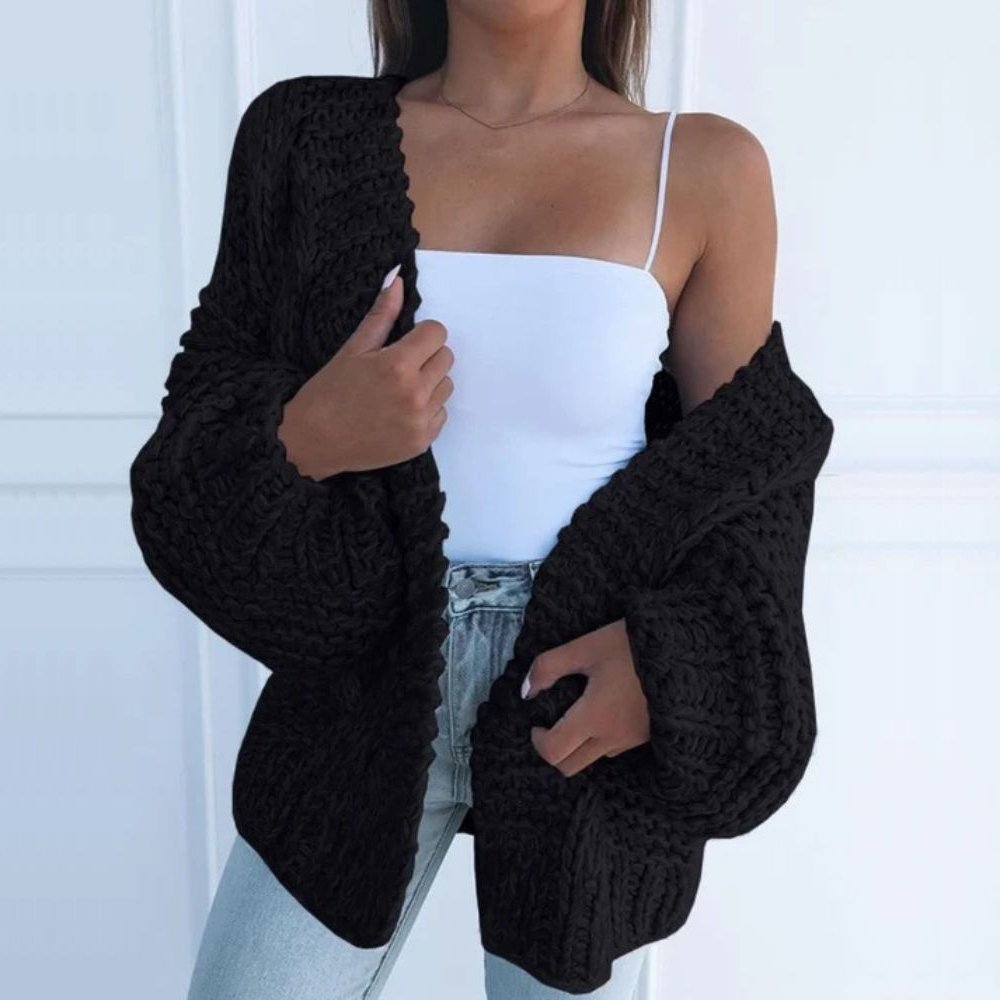 Sylvia™ - Chunky Knit Relaxed Cardigan