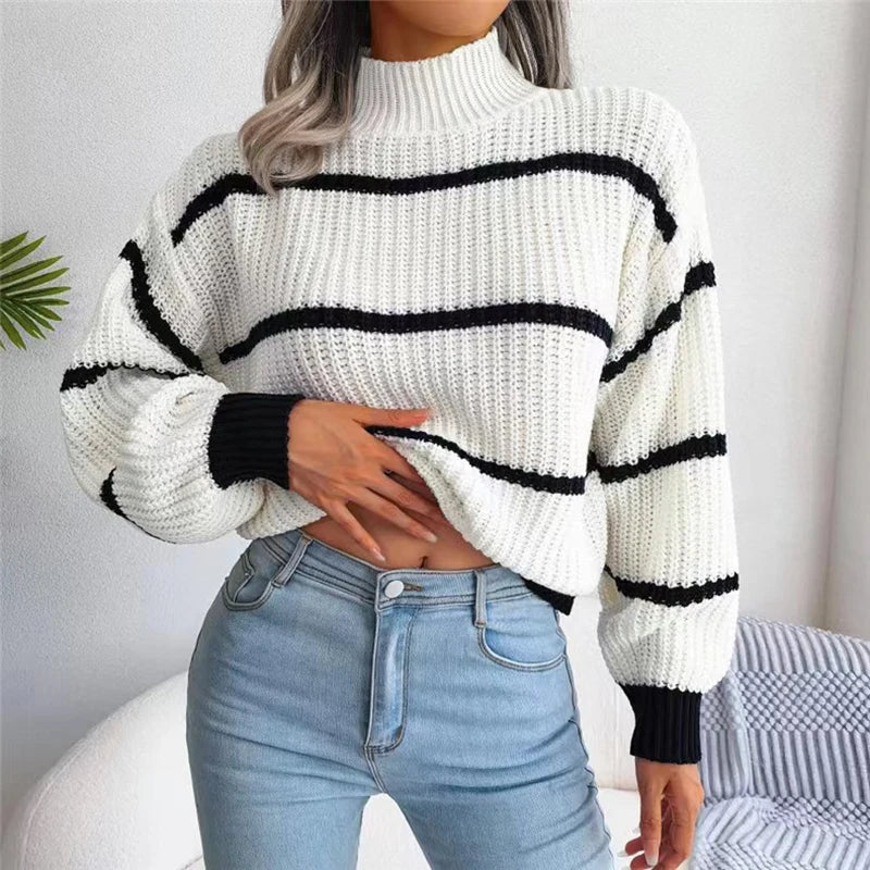 Sylvia™  - Couture Turtleneck Jumper