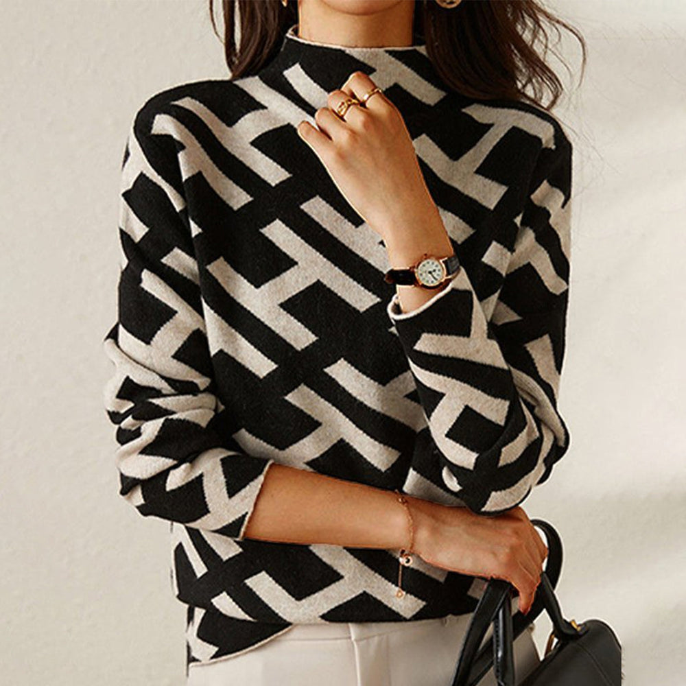 Sylvia™ - Elegant Turtleneck Jumper