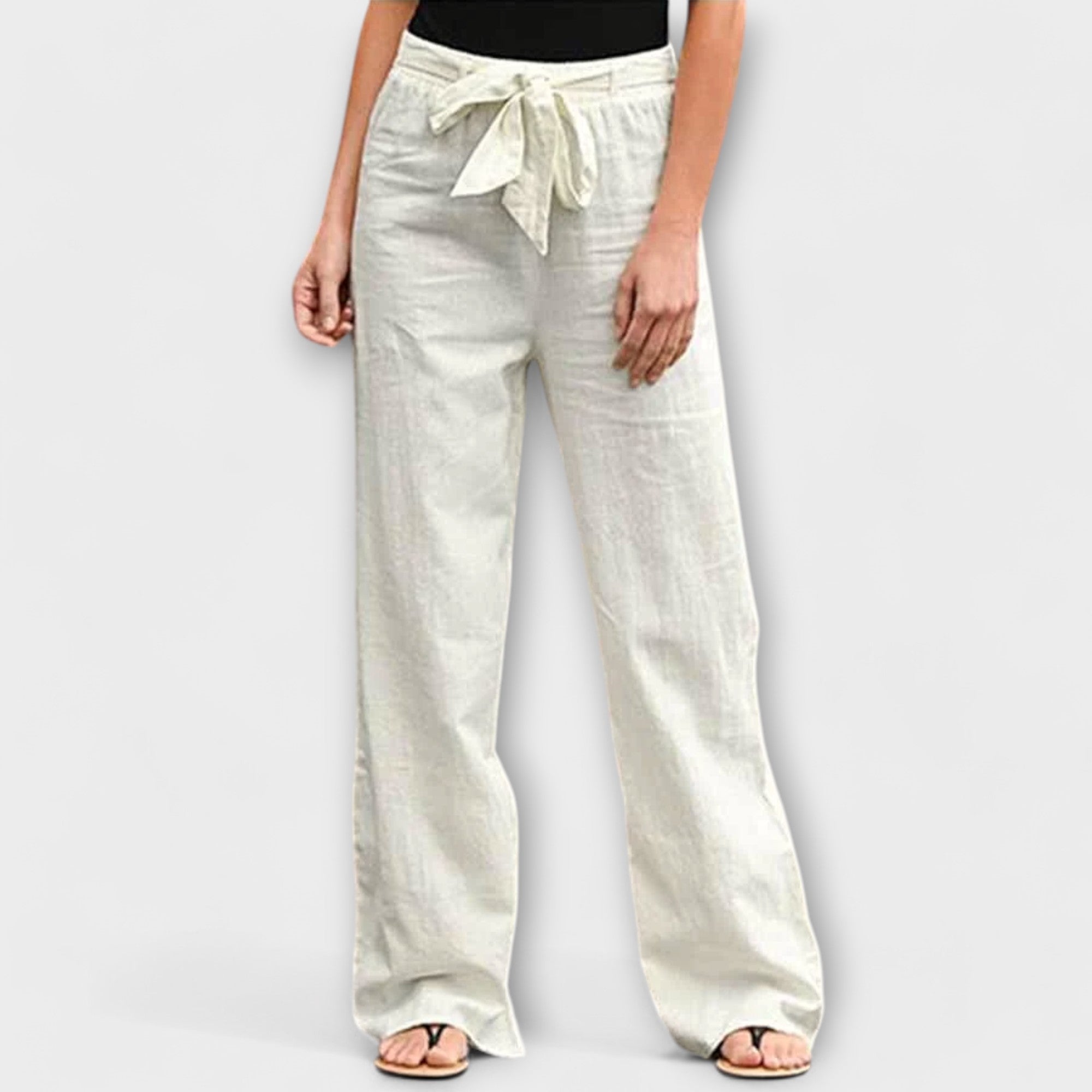 Sylvia™ - Lightweight Linen Trousers