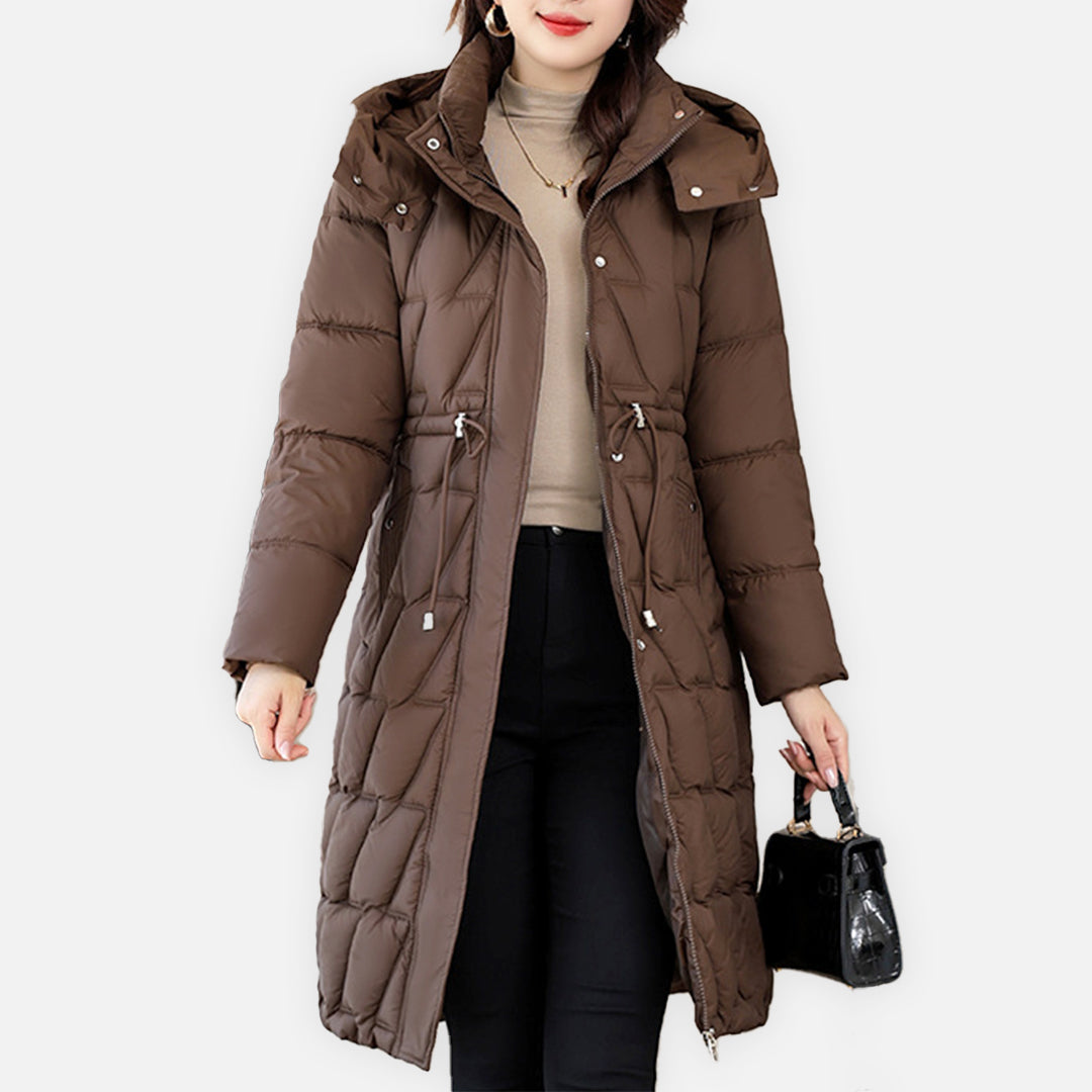 Sylvia™ - Long Quilted Jacket