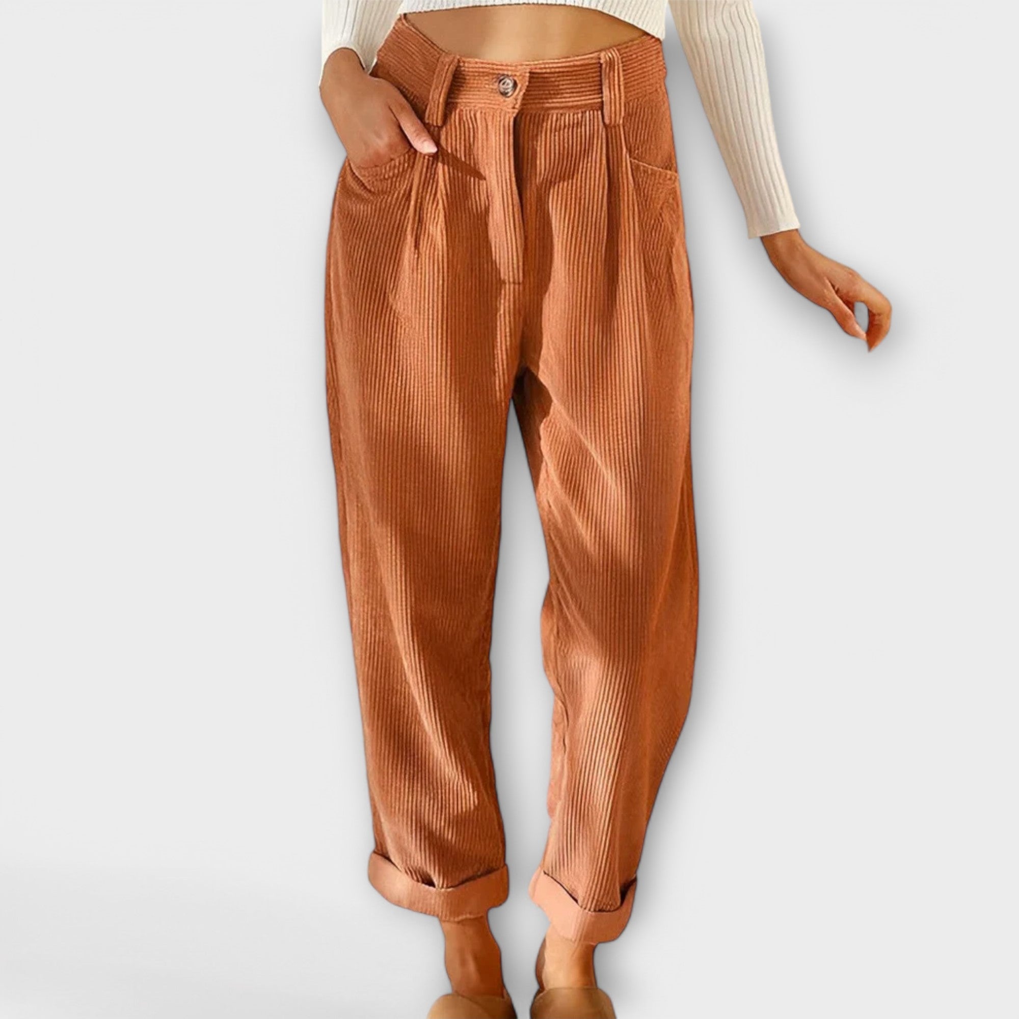 Sylvia™ - Modern Cord Trousers