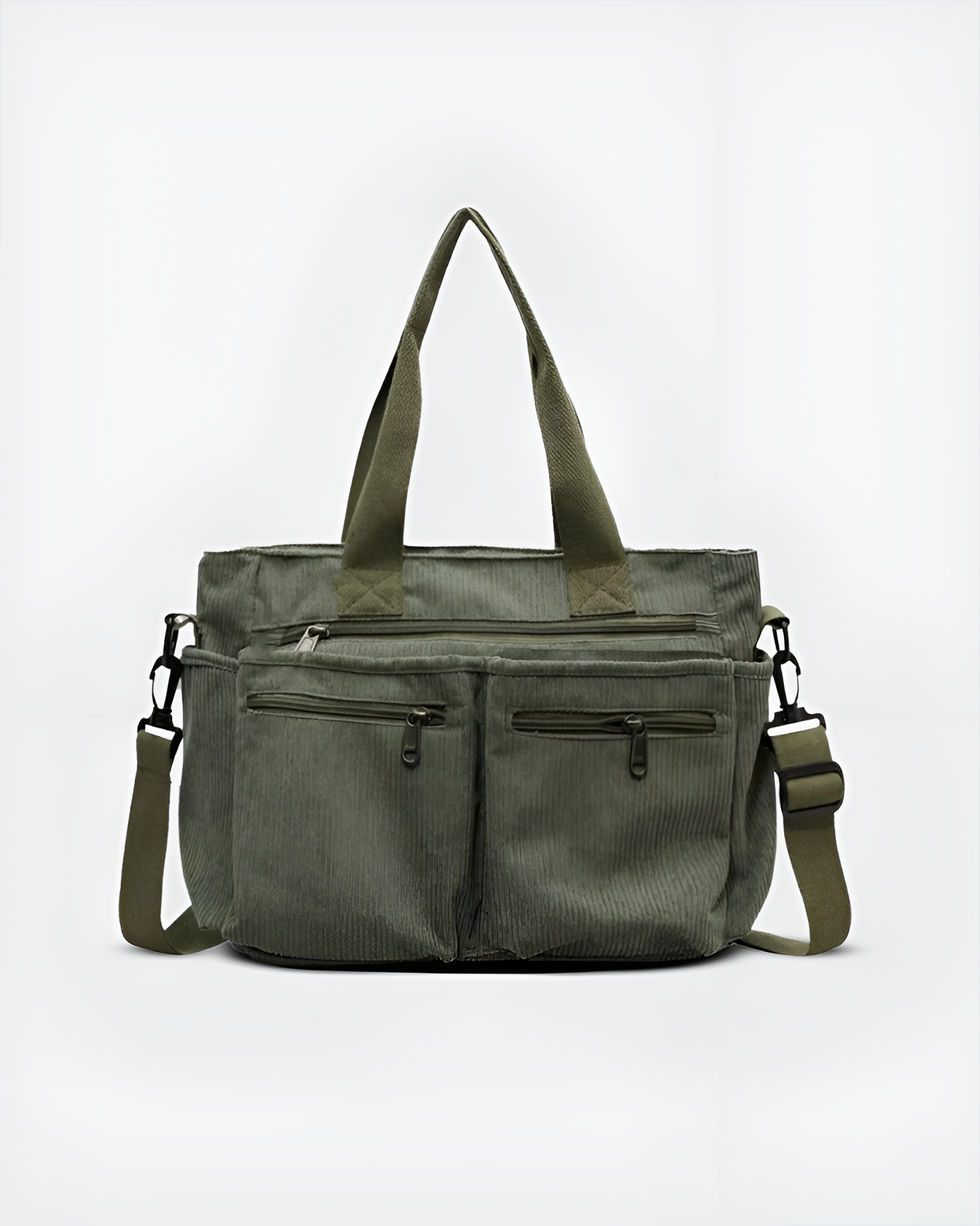 Sylvia™ – Corduroy Utility Tote Bag