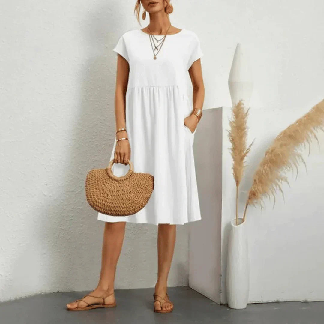 Sylvia™ – Elegant Midi Dress