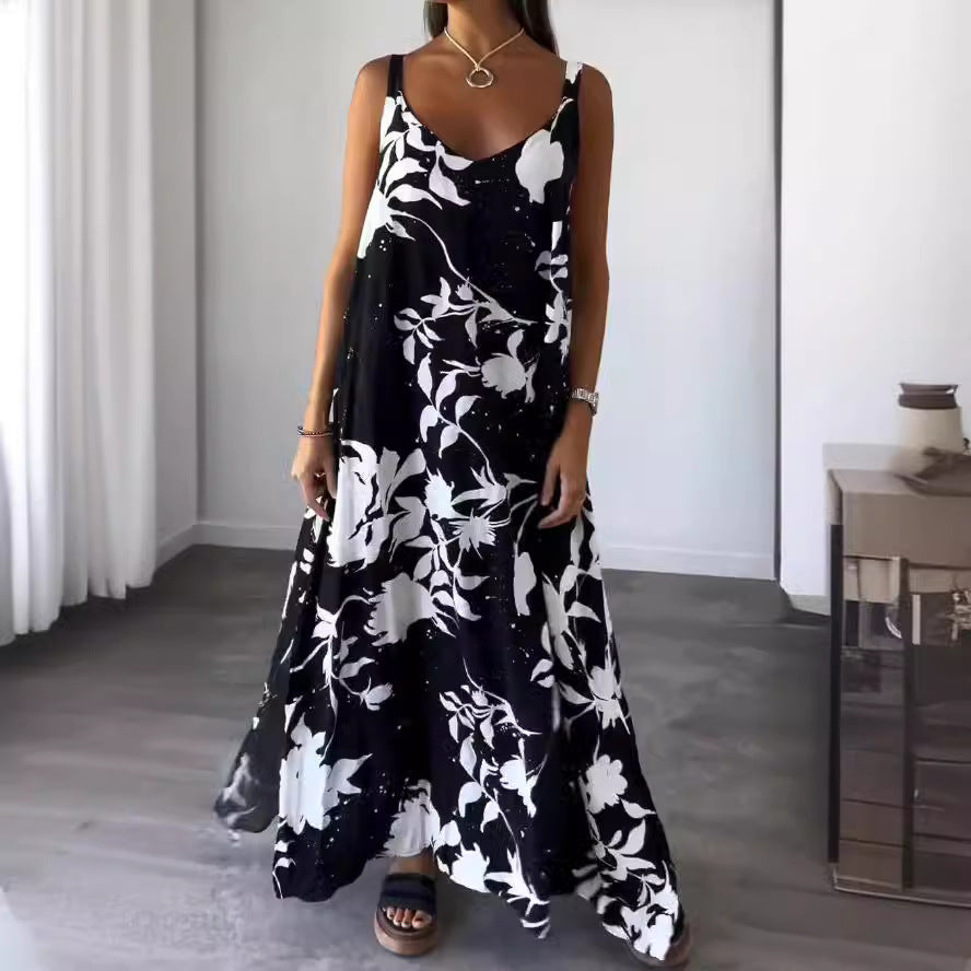 Sylvia™  – Flowing Floral Maxi Dress