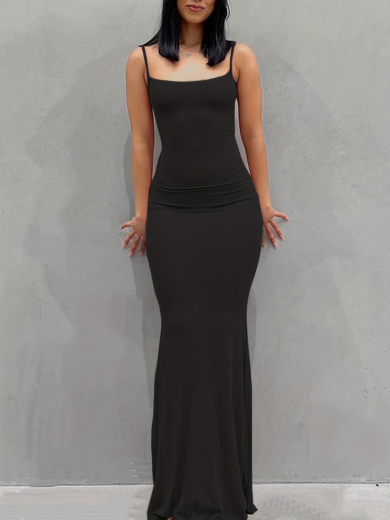 Sylvia™ – Sleek Bodycon Maxi Dress