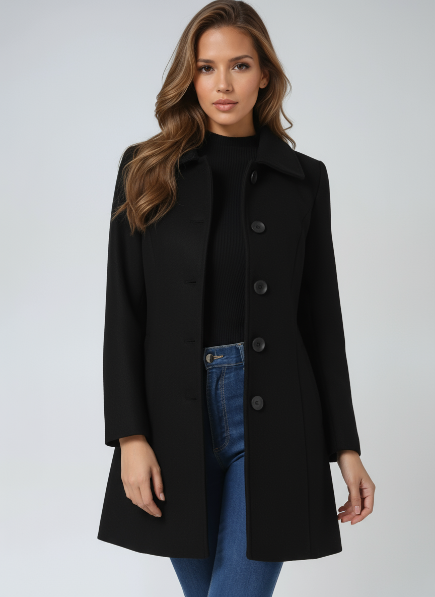 Sylvia™ | Women's Single Breasted Winter Trench Coat