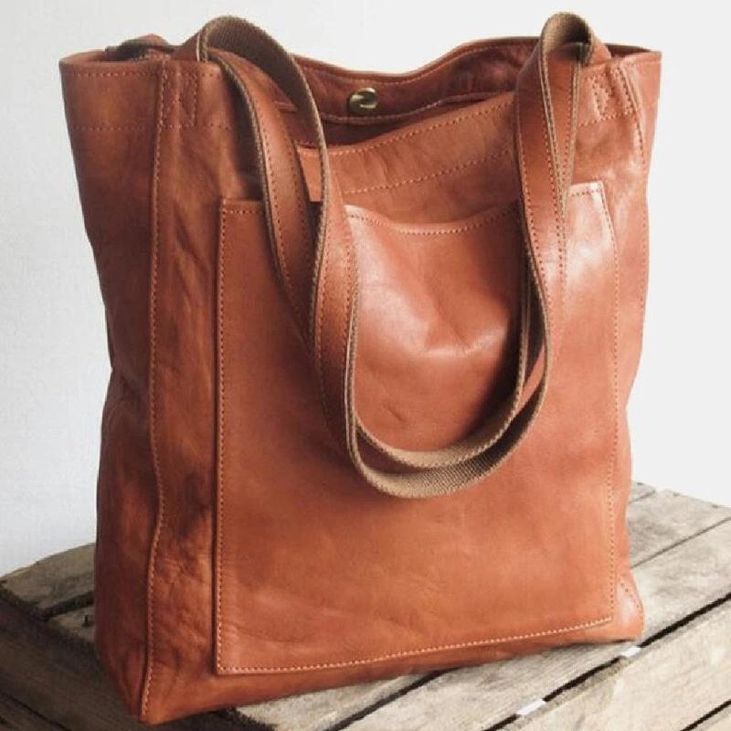 Sylvia™ | Classic Leather Tote