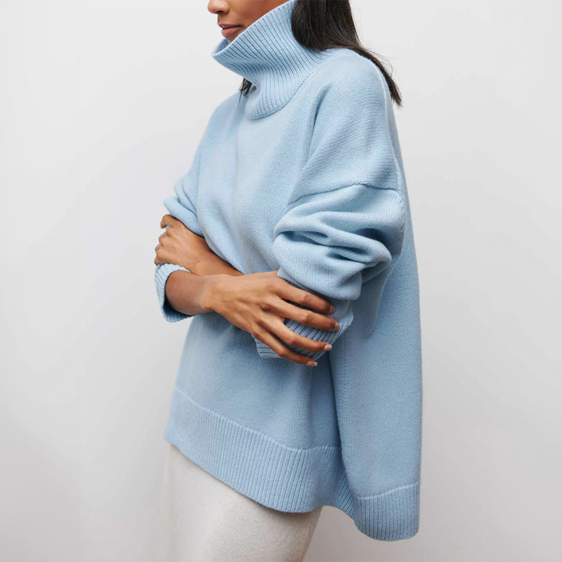 Sylvia™ - Knitted turtleneck Jumper